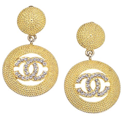 chanel dangling earrings price|most collectible Chanel earrings.